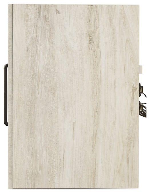 Cambeck Queen Panel Bed with 2 Storage Drawers with Mirrored Dresser and Nightstand - Raleigh Outlet