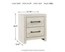 Cambeck Queen Panel Bed with 2 Storage Drawers with Mirrored Dresser and Nightstand - Raleigh Outlet