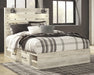 Cambeck Queen Panel Bed with 2 Storage Drawers with Mirrored Dresser and Nightstand - Raleigh Outlet