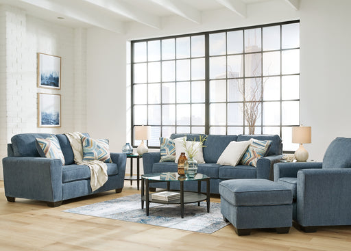 Cashton Sofa, Loveseat, Chair and Ottoman - Raleigh Outlet