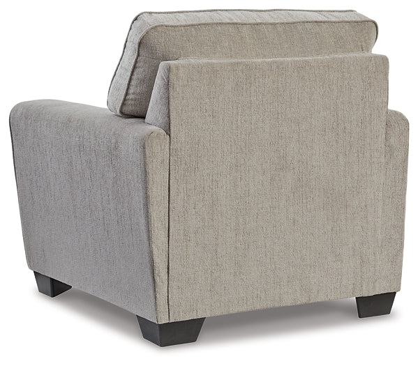 Cashton Chair and Ottoman - Raleigh Outlet