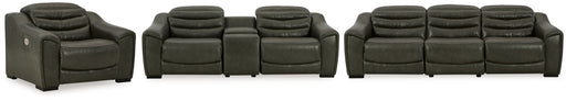 Center Line Sofa, Loveseat and Recliner - Raleigh Outlet