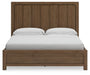 Cabalynn California King Panel Bed with Storage with Mirrored Dresser and Nightstand - Raleigh Outlet