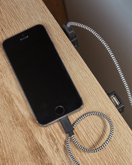 Hyanna Full Panel Storage Bed with Mirrored Dresser and Nightstand - Raleigh Outlet