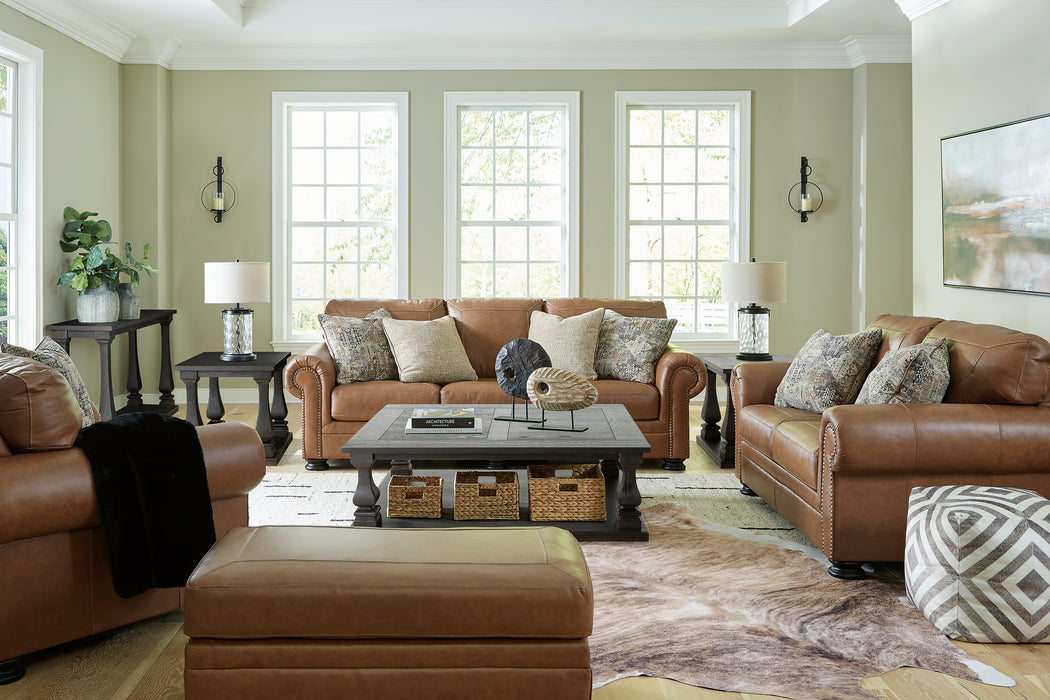 Carianna Sofa, Loveseat, Chair and Ottoman - Raleigh Outlet