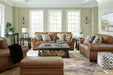 Carianna Sofa, Loveseat, Chair and Ottoman - Raleigh Outlet