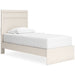 Stelsie Twin Panel Bed with Mirrored Dresser, Chest and Nightstand - Raleigh Outlet