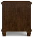 Danabrin California King Panel Bed with Mirrored Dresser and Nightstand - Raleigh Outlet