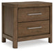 Cabalynn Queen Upholstered Bed with Mirrored Dresser, Chest and Nightstand - Raleigh Outlet