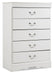 Anarasia Five Drawer Chest - alternate view 2