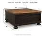 Valebeck Lift Top Cocktail Table - alternate view 6