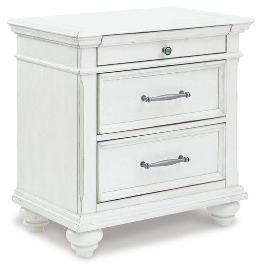 Kanwyn Three Drawer Night Stand - alternate view 2