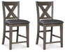 Caitbrook Upholstered Barstool (2/CN) - alternate view 2