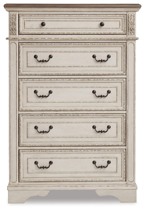 Realyn Five Drawer Chest - alternate view 3