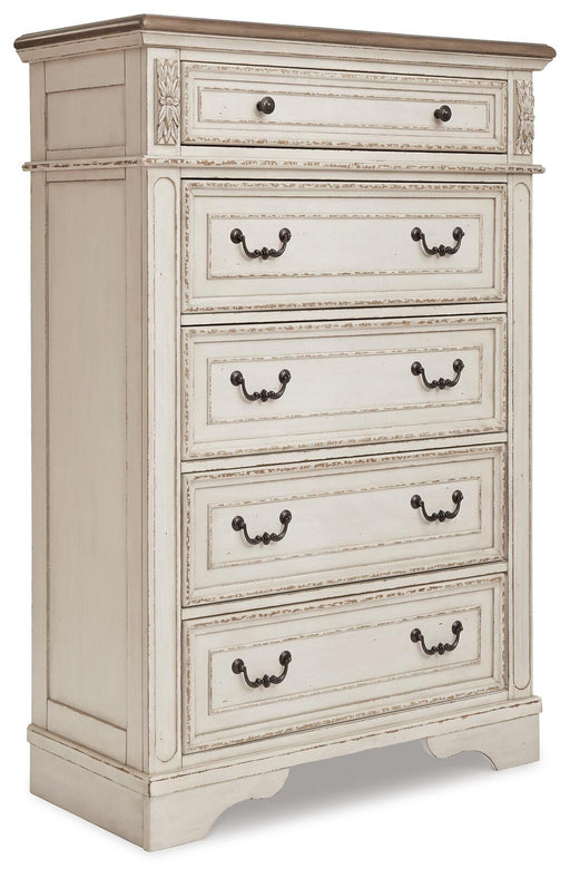 Realyn Five Drawer Chest - alternate view 2