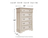 Realyn Five Drawer Chest - alternate view 5