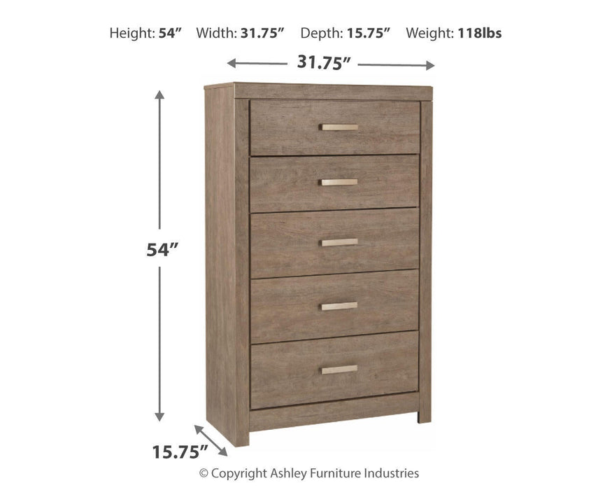 Culverbach Five Drawer Chest - alternate view 7