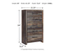 Drystan Five Drawer Chest - alternate view 5