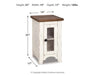 Wystfield Chair Side End Table - alternate view 6