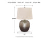 Magalie Metal Table Lamp (1/CN) - alternate view 4