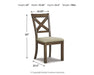 Moriville Dining UPH Side Chair (2/CN) - alternate view 8