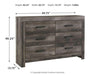 Wynnlow Six Drawer Dresser - alternate view 3