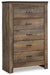 Trinell Five Drawer Chest - alternate view 2