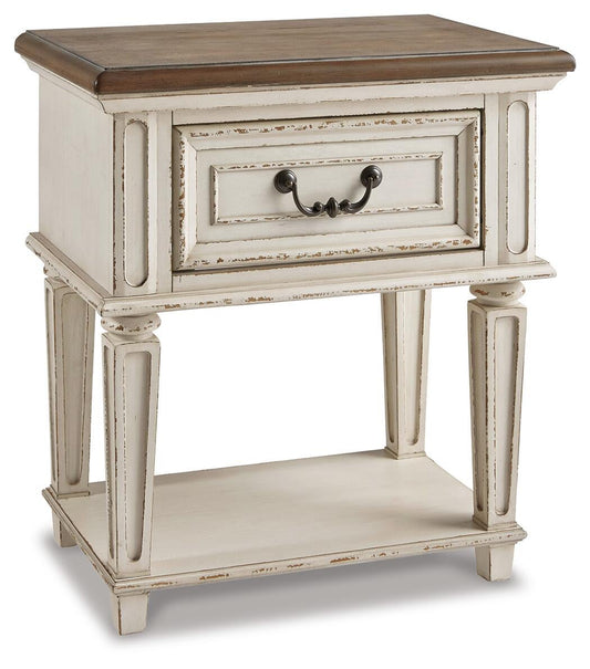 Realyn One Drawer Night Stand - alternate view 2
