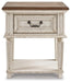 Realyn One Drawer Night Stand - alternate view 3