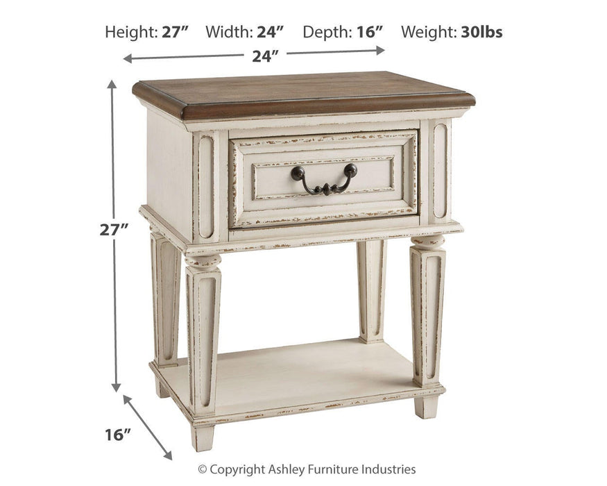 Realyn One Drawer Night Stand - alternate view 10