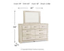 Bellaby Dresser and Mirror - alternate view 4