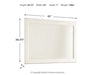 Willowton Bedroom Mirror - alternate view 3