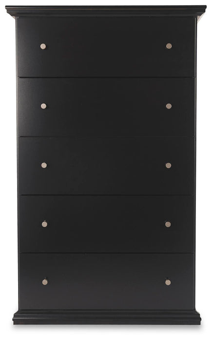 Maribel Five Drawer Chest - alternate view 3