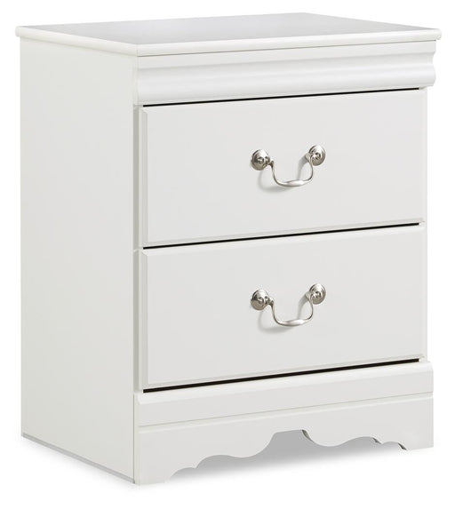 Anarasia Two Drawer Night Stand - alternate view 2