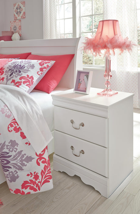 Anarasia Two Drawer Night Stand - alternate view 3