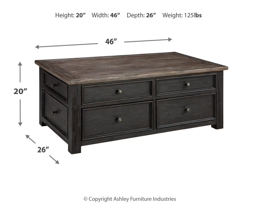 Tyler Creek Lift Top Cocktail Table - alternate view 13