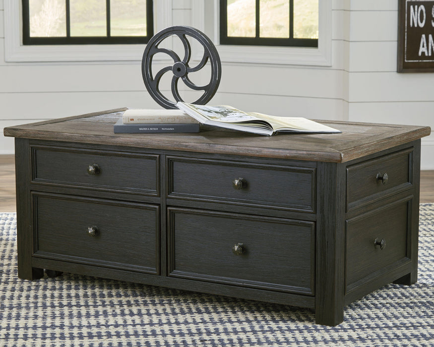 Tyler Creek Lift Top Cocktail Table - alternate view 3