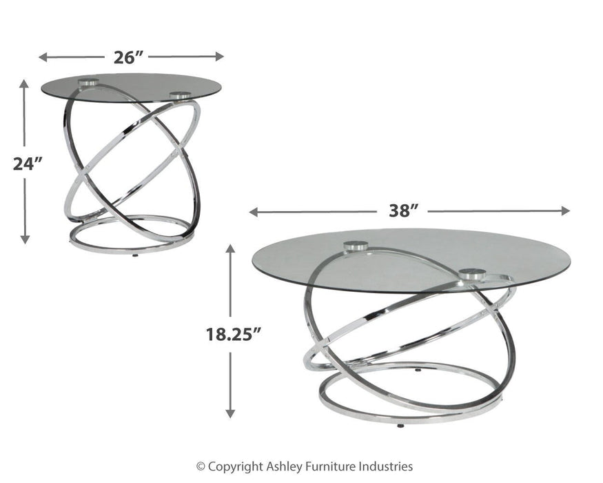 Hollynyx Occasional Table Set (3/CN) - alternate view 5