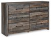 Drystan Six Drawer Dresser - alternate view 2