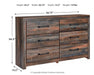 Drystan Six Drawer Dresser - alternate view 7