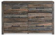 Drystan Six Drawer Dresser - alternate view 3