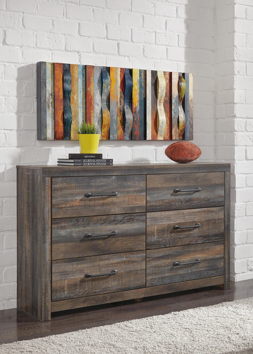 Drystan Six Drawer Dresser - alternate view 4