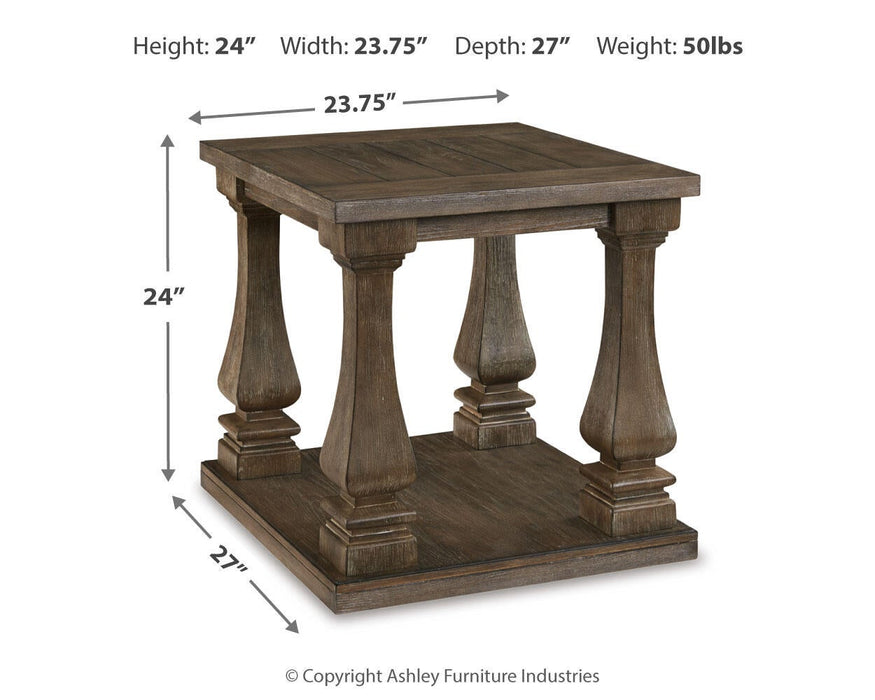 Johnelle Rectangular End Table - alternate view 6