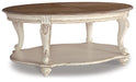 Realyn Oval Cocktail Table - alternate view 2