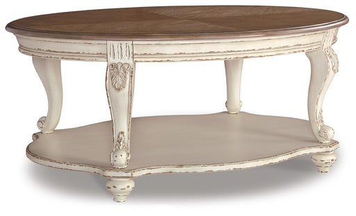 Realyn Oval Cocktail Table - alternate view 2