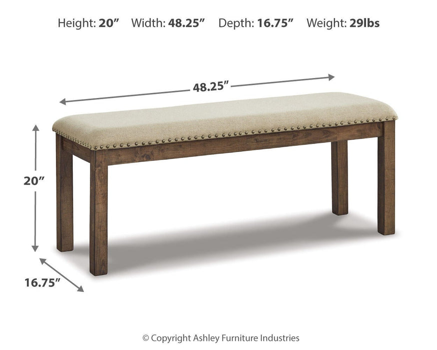 Moriville Upholstered Bench - alternate view 7