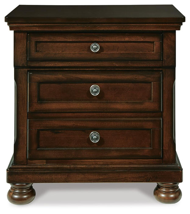 Porter Two Drawer Night Stand - alternate view 5