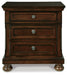 Porter Two Drawer Night Stand - alternate view 5