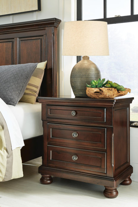 Porter Two Drawer Night Stand - alternate view 3