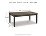 Tyler Creek Rectangular Dining Room Table - alternate view 3